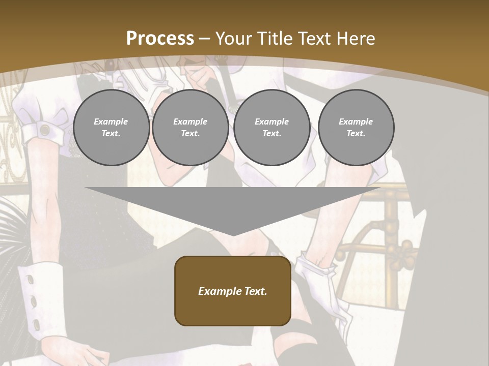 A Man And A Woman Sitting On A Chair In Front Of A Window PowerPoint Template