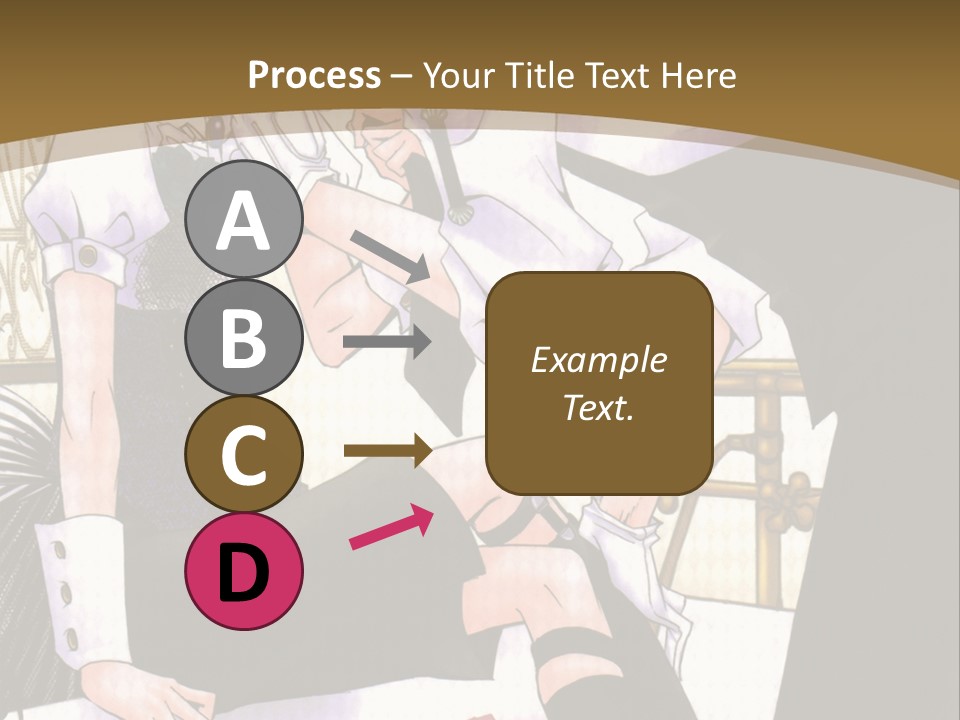 A Man And A Woman Sitting On A Chair In Front Of A Window PowerPoint Template