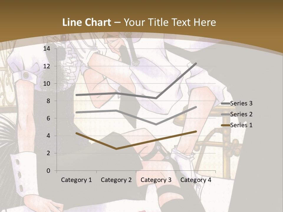 A Man And A Woman Sitting On A Chair In Front Of A Window PowerPoint Template