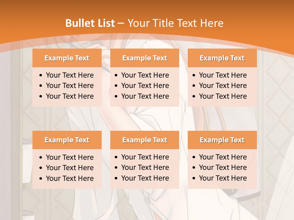 A Woman Brushing Her Teeth In A Bathroom PowerPoint Template