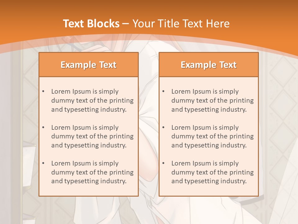 A Woman Brushing Her Teeth In A Bathroom PowerPoint Template