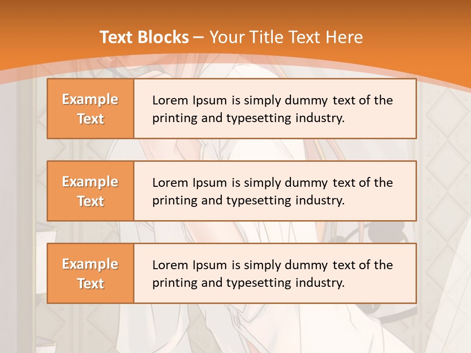 A Woman Brushing Her Teeth In A Bathroom PowerPoint Template