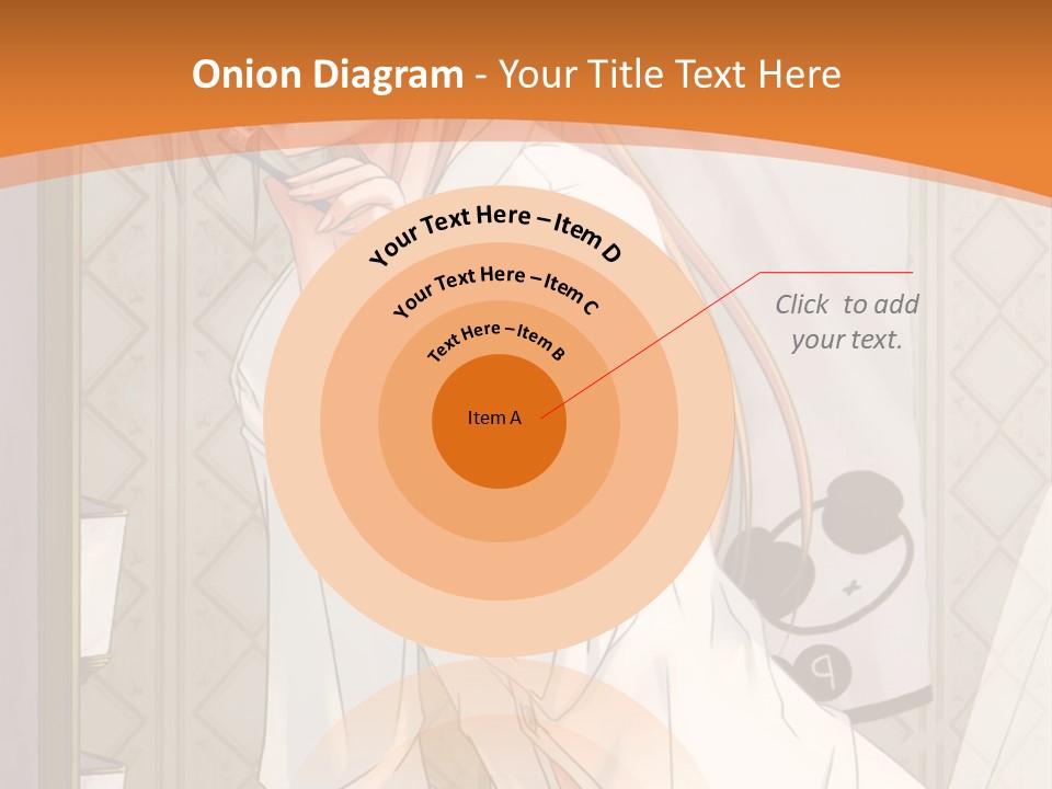 A Woman Brushing Her Teeth In A Bathroom PowerPoint Template