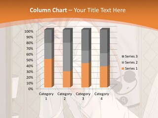 A Woman Brushing Her Teeth In A Bathroom PowerPoint Template