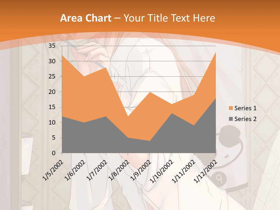 A Woman Brushing Her Teeth In A Bathroom PowerPoint Template