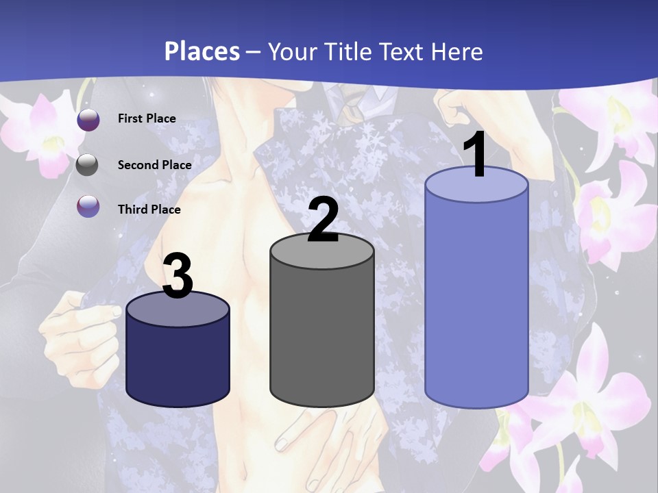 A Couple Of People Standing Next To Each Other PowerPoint Template