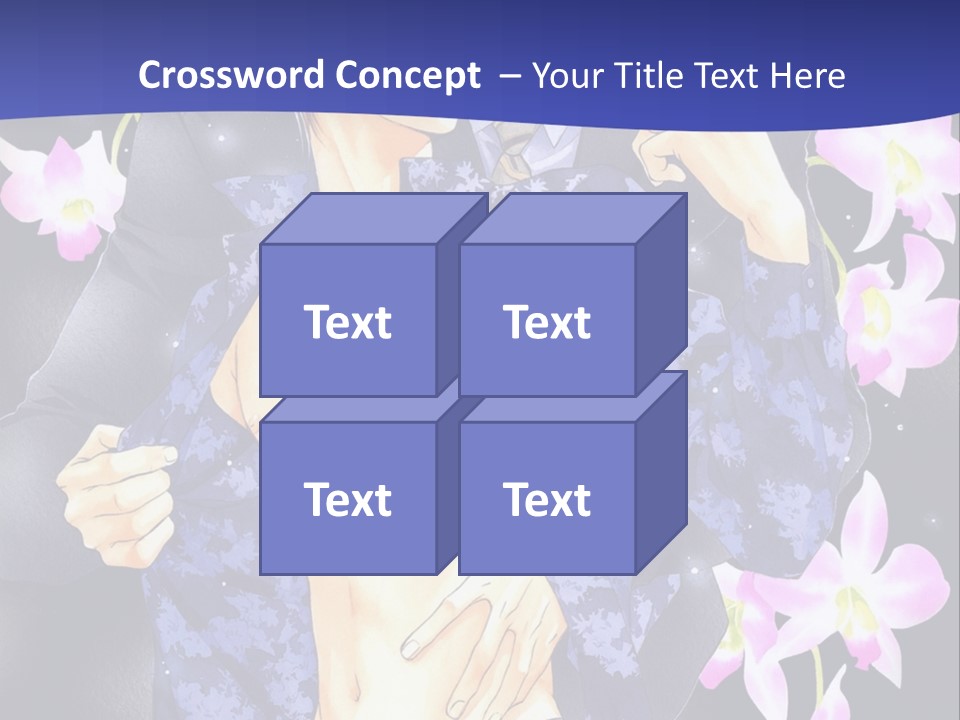 A Couple Of People Standing Next To Each Other PowerPoint Template