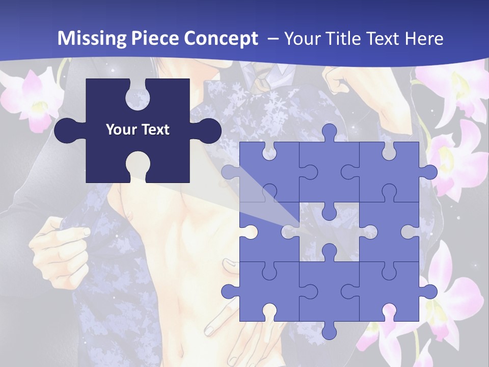 A Couple Of People Standing Next To Each Other PowerPoint Template