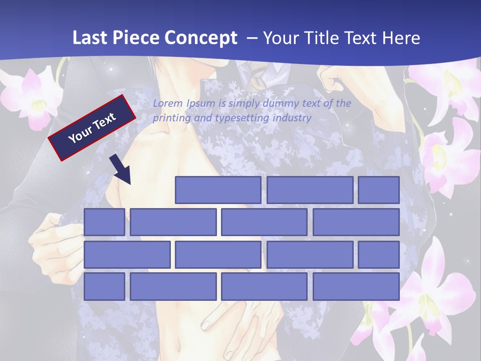 A Couple Of People Standing Next To Each Other PowerPoint Template