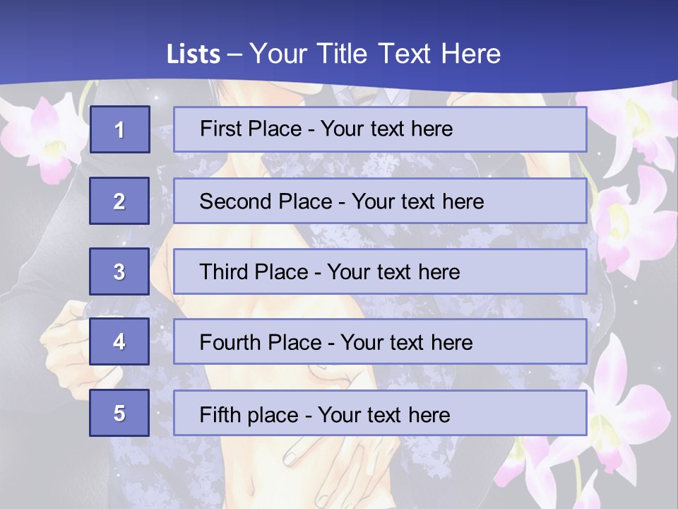 A Couple Of People Standing Next To Each Other PowerPoint Template
