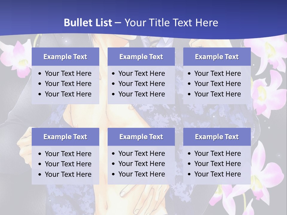 A Couple Of People Standing Next To Each Other PowerPoint Template
