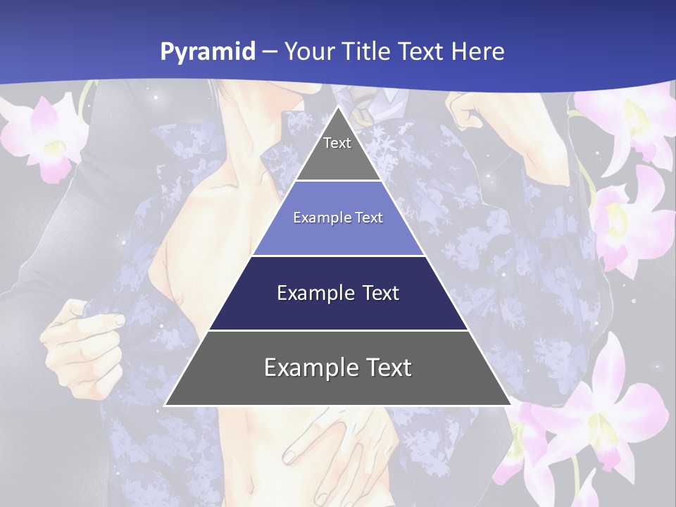 A Couple Of People Standing Next To Each Other PowerPoint Template