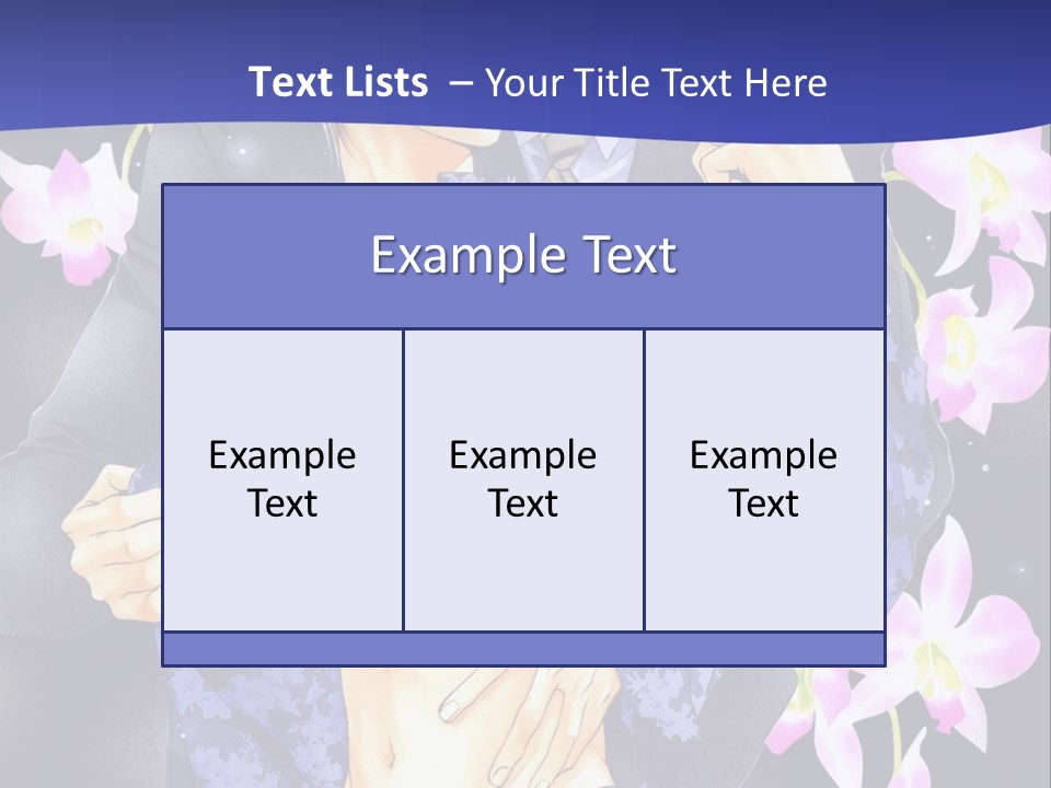 A Couple Of People Standing Next To Each Other PowerPoint Template