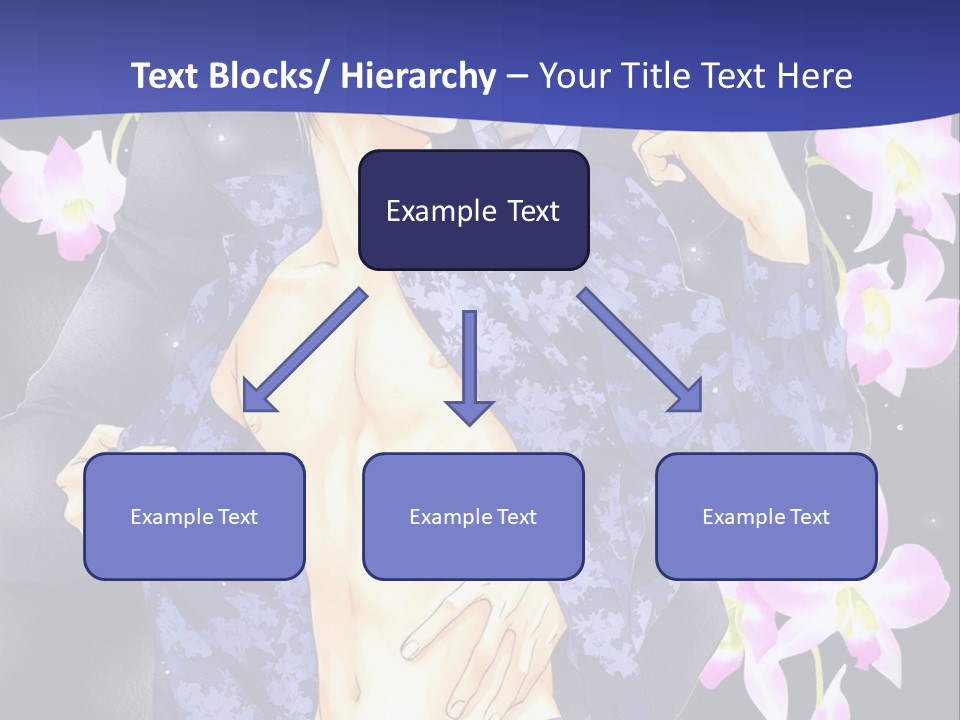 A Couple Of People Standing Next To Each Other PowerPoint Template