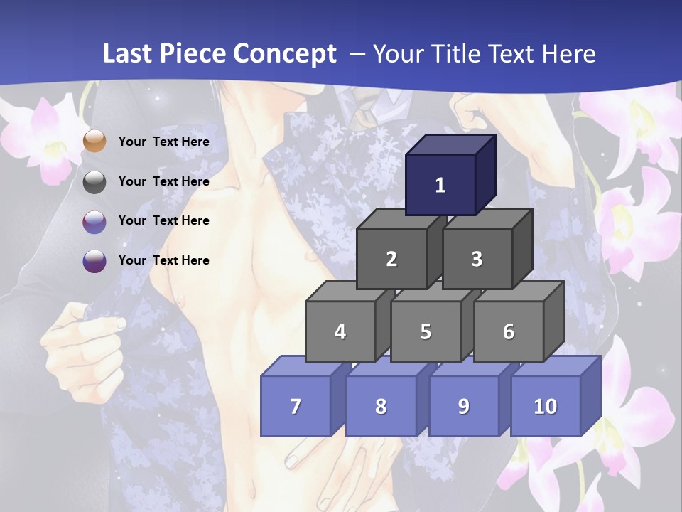 A Couple Of People Standing Next To Each Other PowerPoint Template