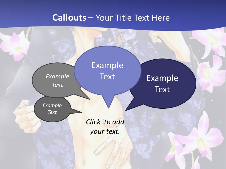 A Couple Of People Standing Next To Each Other PowerPoint Template