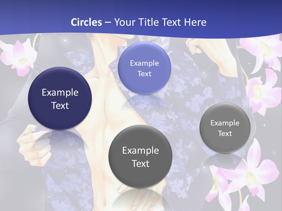 A Couple Of People Standing Next To Each Other PowerPoint Template