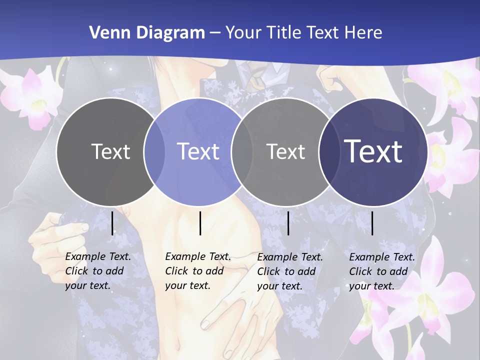 A Couple Of People Standing Next To Each Other PowerPoint Template