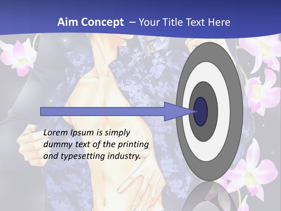 A Couple Of People Standing Next To Each Other PowerPoint Template