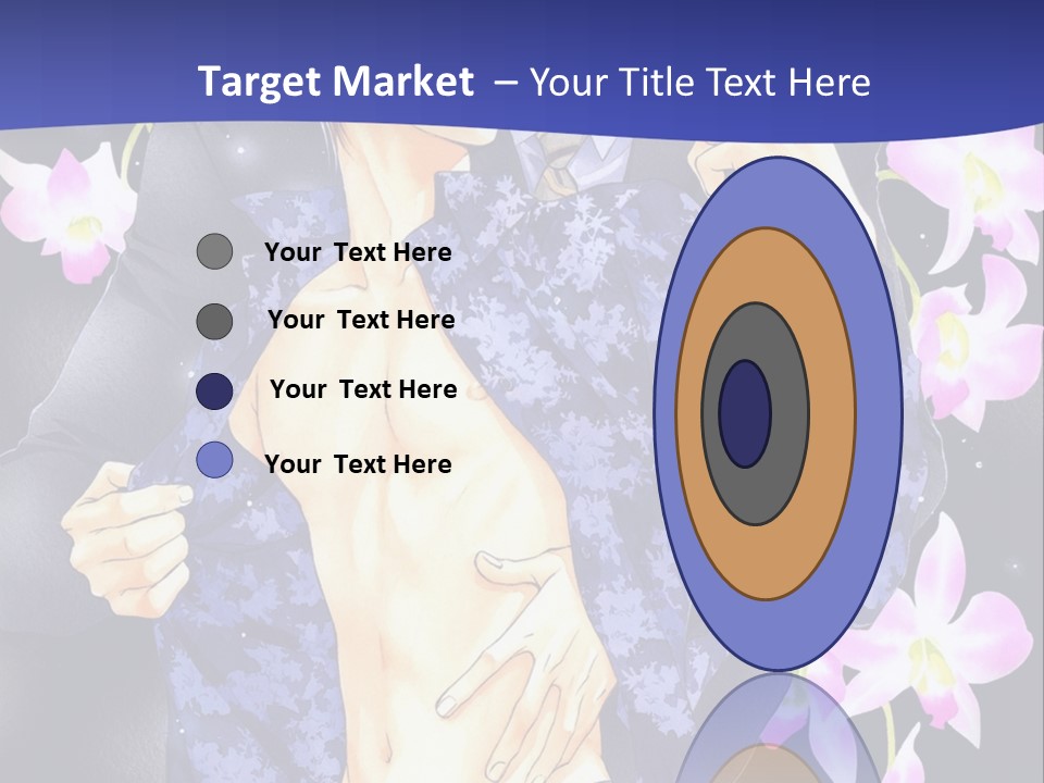 A Couple Of People Standing Next To Each Other PowerPoint Template