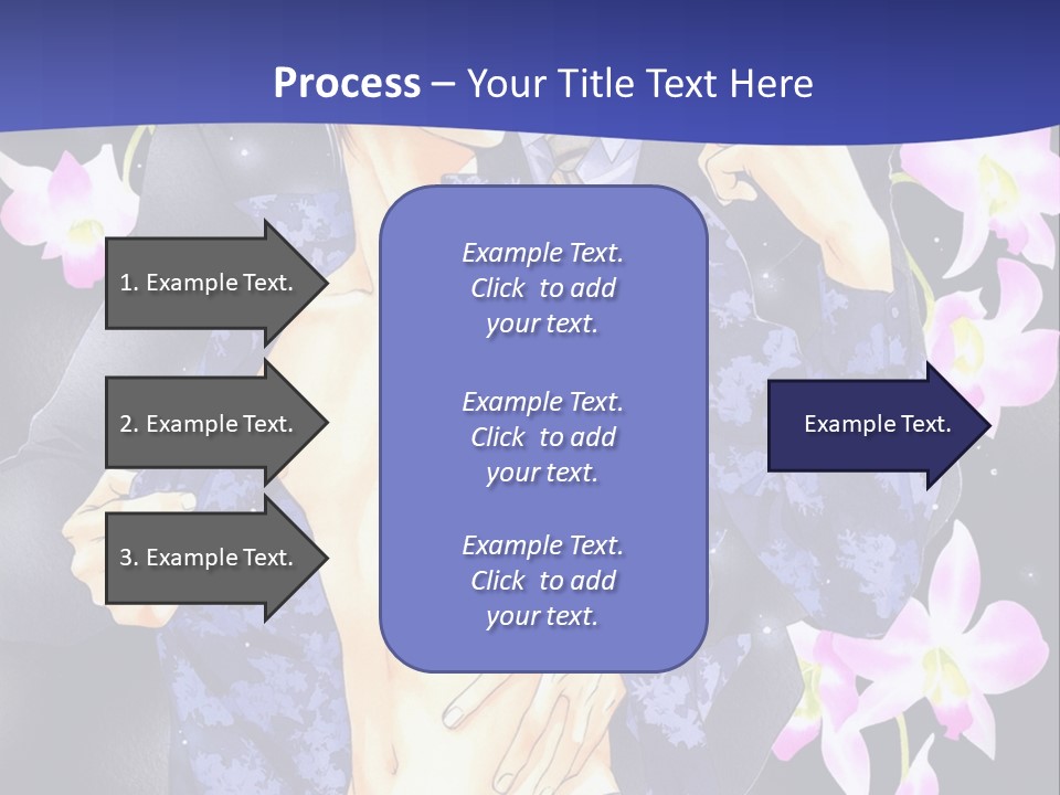 A Couple Of People Standing Next To Each Other PowerPoint Template