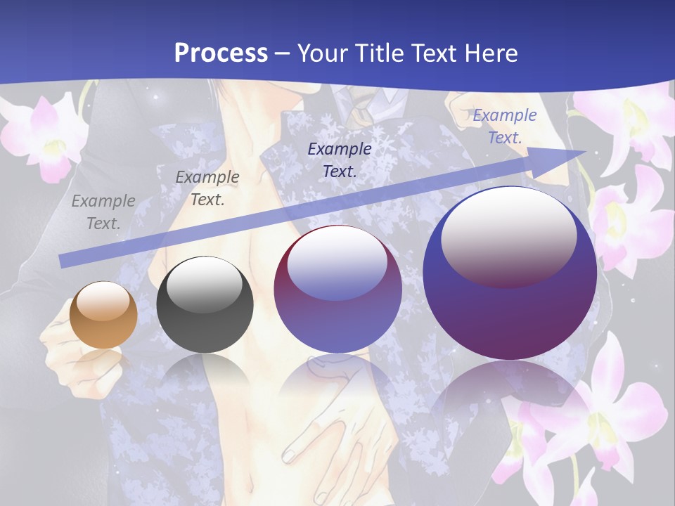 A Couple Of People Standing Next To Each Other PowerPoint Template