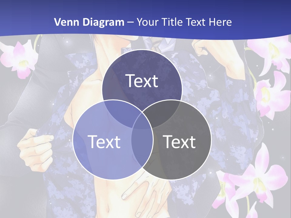 A Couple Of People Standing Next To Each Other PowerPoint Template