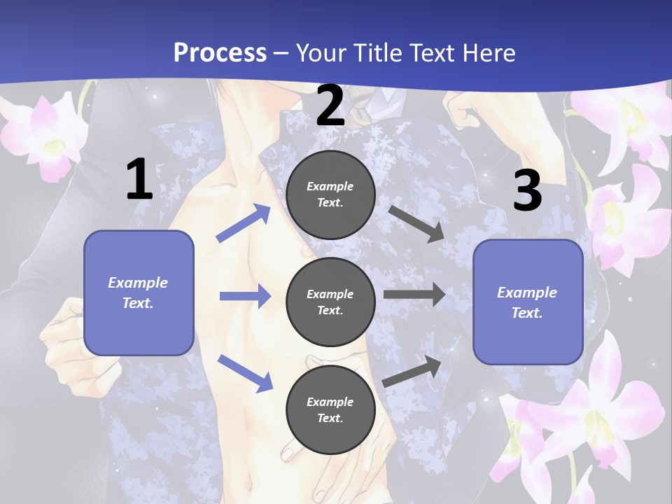 A Couple Of People Standing Next To Each Other PowerPoint Template