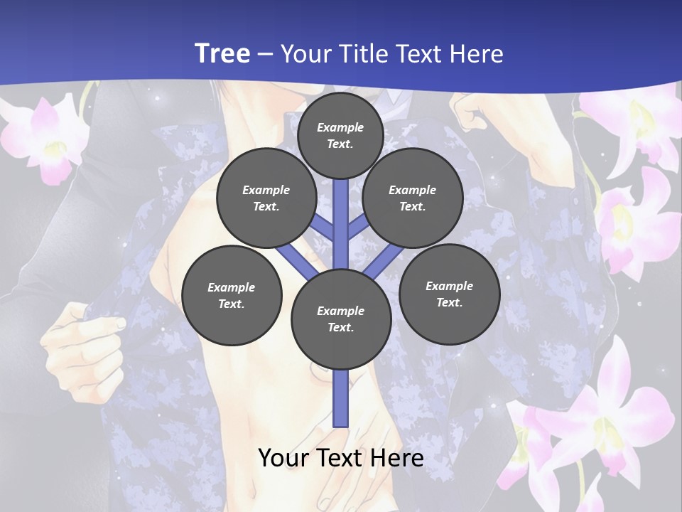 A Couple Of People Standing Next To Each Other PowerPoint Template