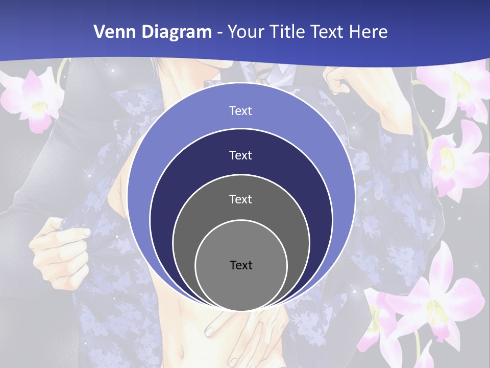 A Couple Of People Standing Next To Each Other PowerPoint Template