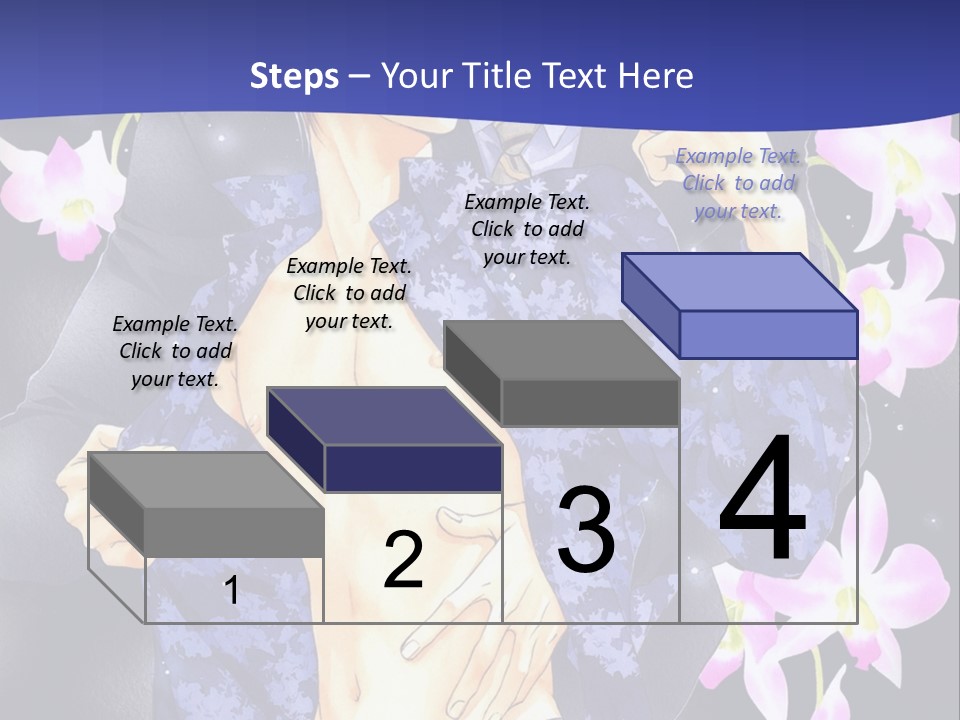 A Couple Of People Standing Next To Each Other PowerPoint Template