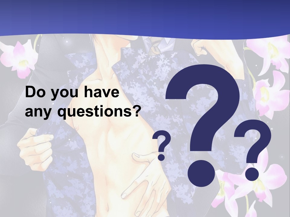 A Couple Of People Standing Next To Each Other PowerPoint Template