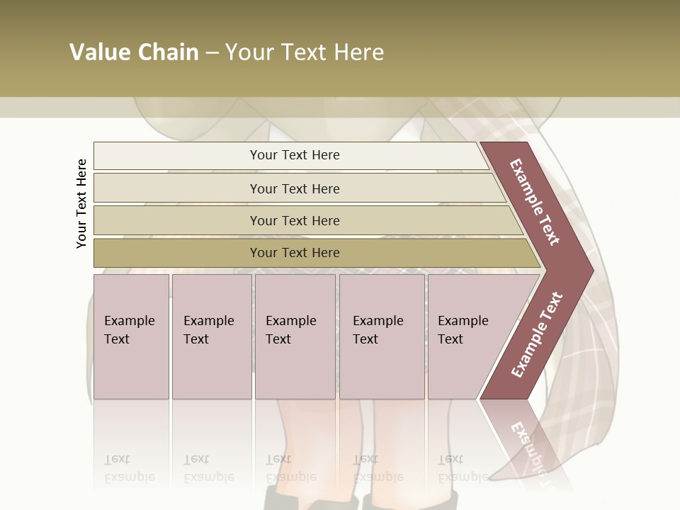 A Girl In A Chef's Outfit Holding A Hot Dog PowerPoint Template