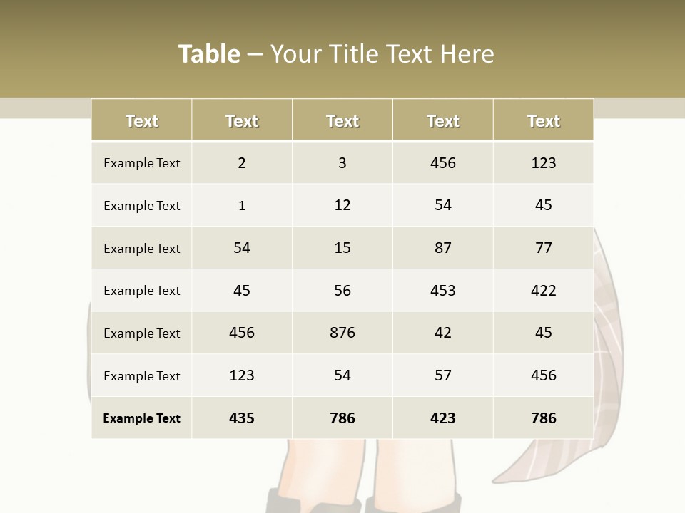 A Girl In A Chef's Outfit Holding A Hot Dog PowerPoint Template