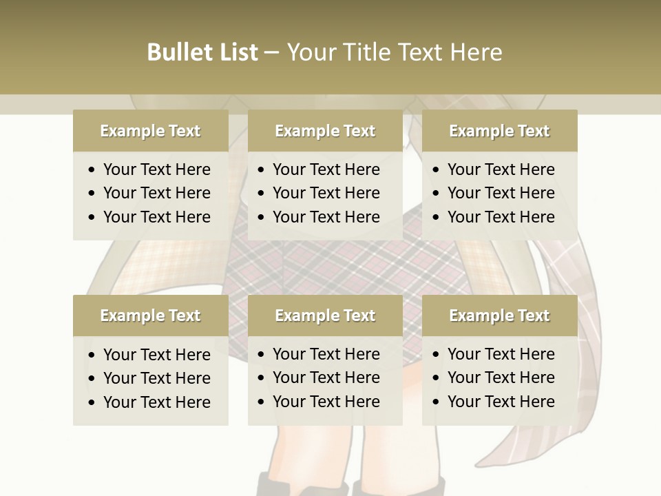 A Girl In A Chef's Outfit Holding A Hot Dog PowerPoint Template