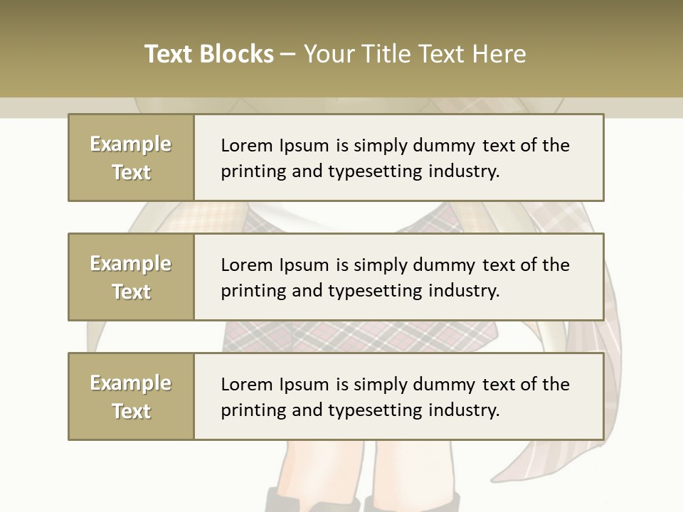 A Girl In A Chef's Outfit Holding A Hot Dog PowerPoint Template