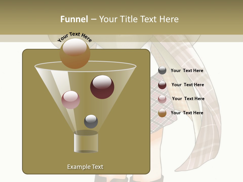 A Girl In A Chef's Outfit Holding A Hot Dog PowerPoint Template