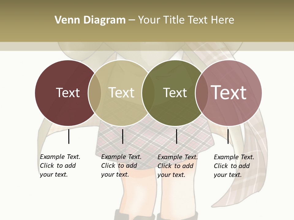 A Girl In A Chef's Outfit Holding A Hot Dog PowerPoint Template