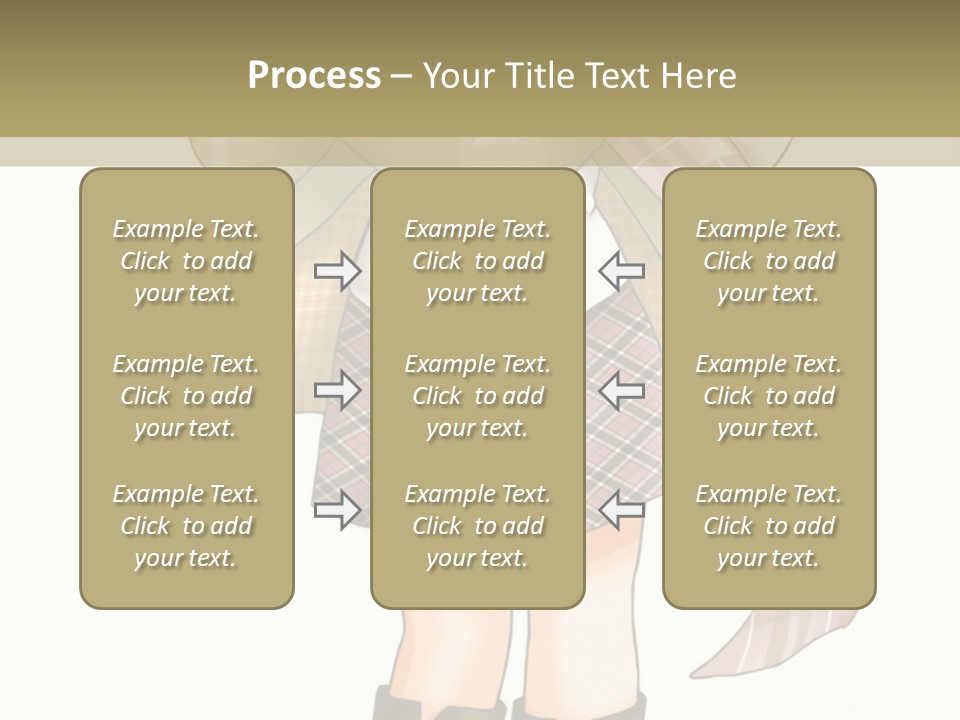 A Girl In A Chef's Outfit Holding A Hot Dog PowerPoint Template