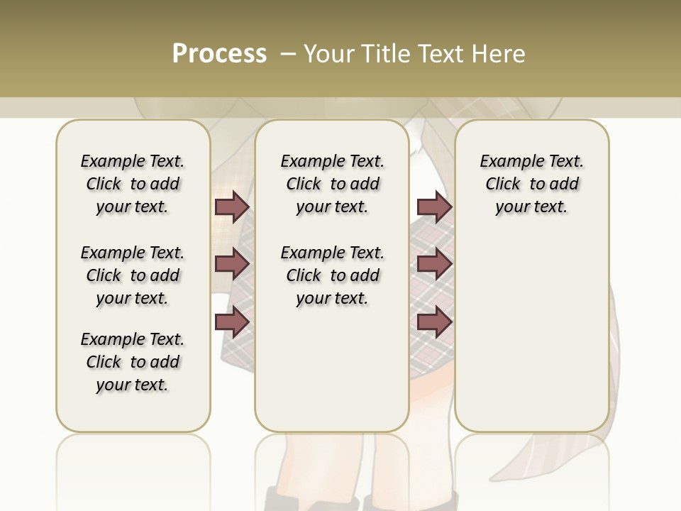 A Girl In A Chef's Outfit Holding A Hot Dog PowerPoint Template