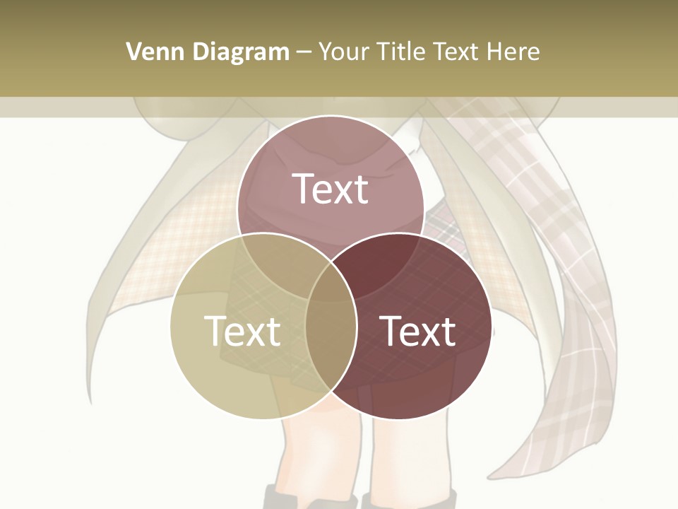 A Girl In A Chef's Outfit Holding A Hot Dog PowerPoint Template