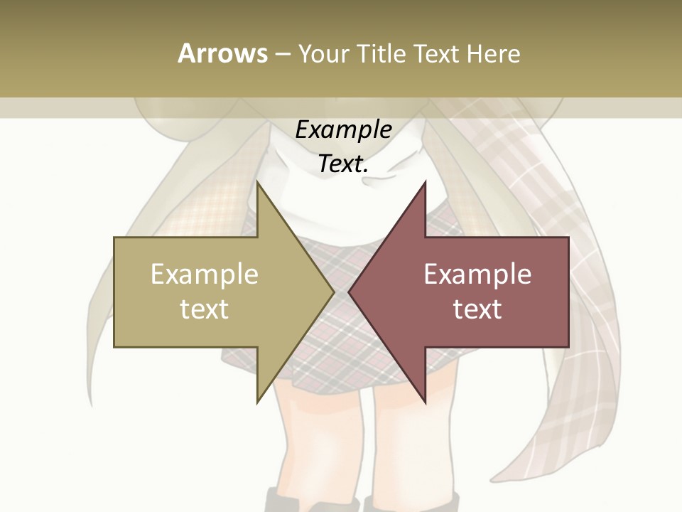 A Girl In A Chef's Outfit Holding A Hot Dog PowerPoint Template