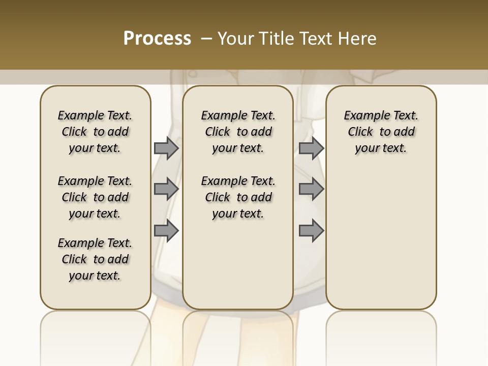 A Girl With Green Hair Holding A Flower And A Bat PowerPoint Template
