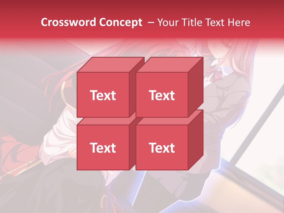 A Couple Of Women Sitting Next To Each Other PowerPoint Template