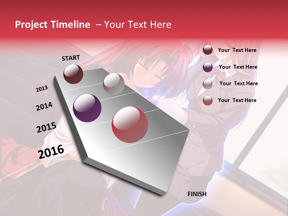 A Couple Of Women Sitting Next To Each Other PowerPoint Template