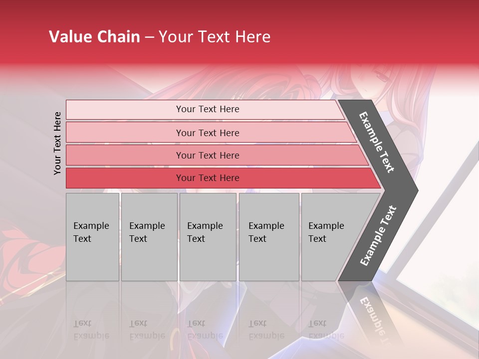 A Couple Of Women Sitting Next To Each Other PowerPoint Template