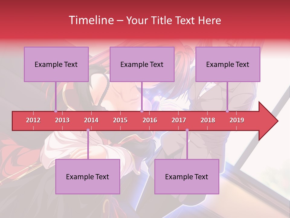 A Couple Of Women Sitting Next To Each Other PowerPoint Template