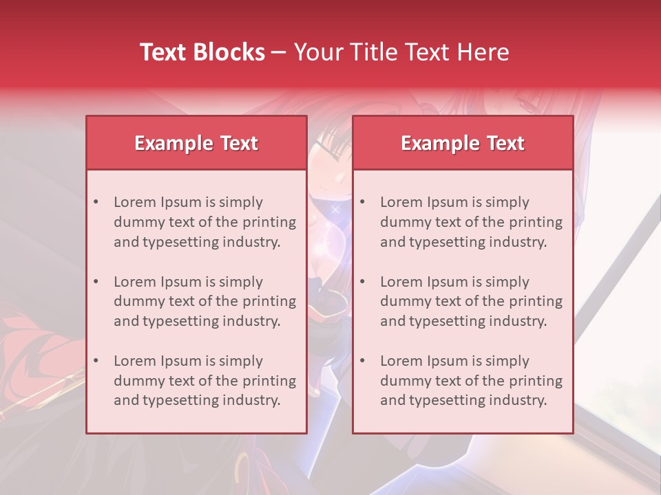 A Couple Of Women Sitting Next To Each Other PowerPoint Template