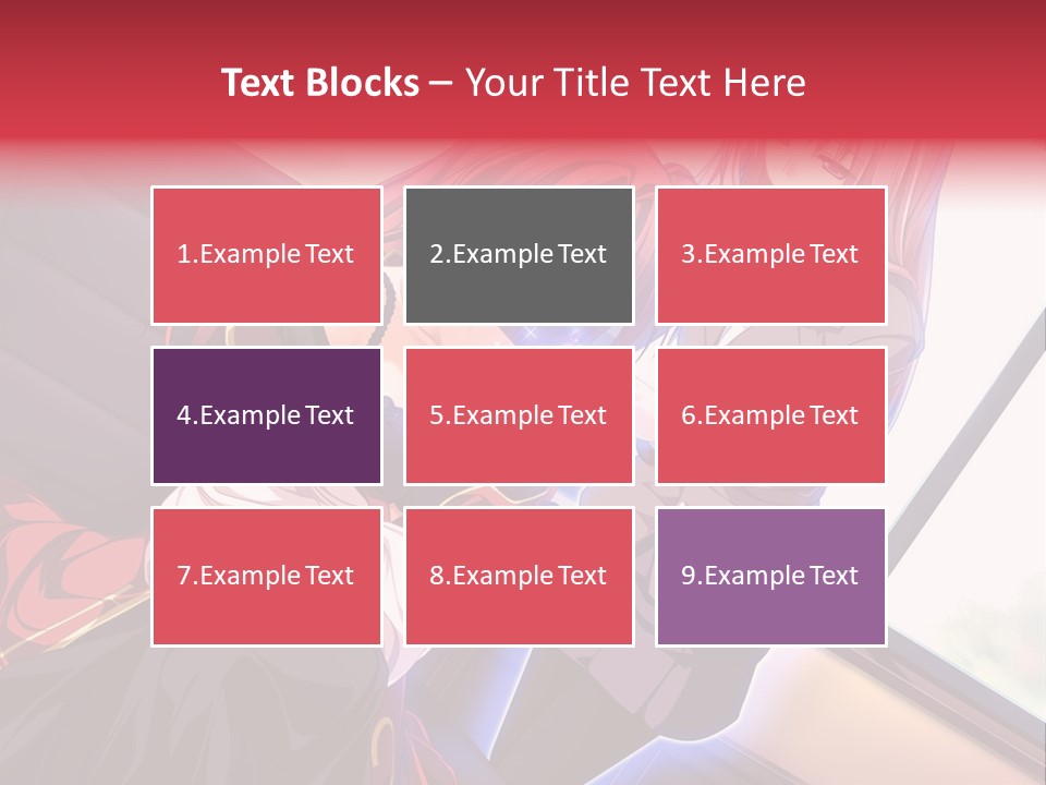A Couple Of Women Sitting Next To Each Other PowerPoint Template
