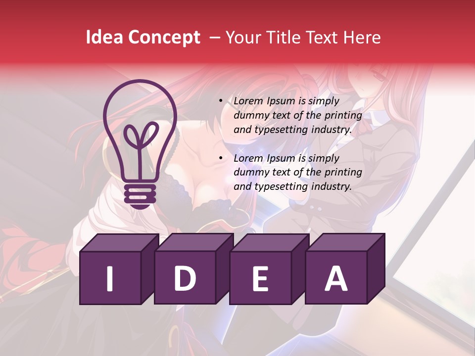 A Couple Of Women Sitting Next To Each Other PowerPoint Template